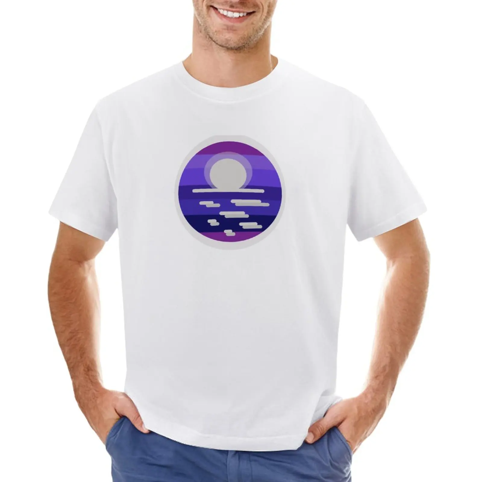 

Purple Sunset T-Shirt new edition summer clothes blanks mens t shirts pack