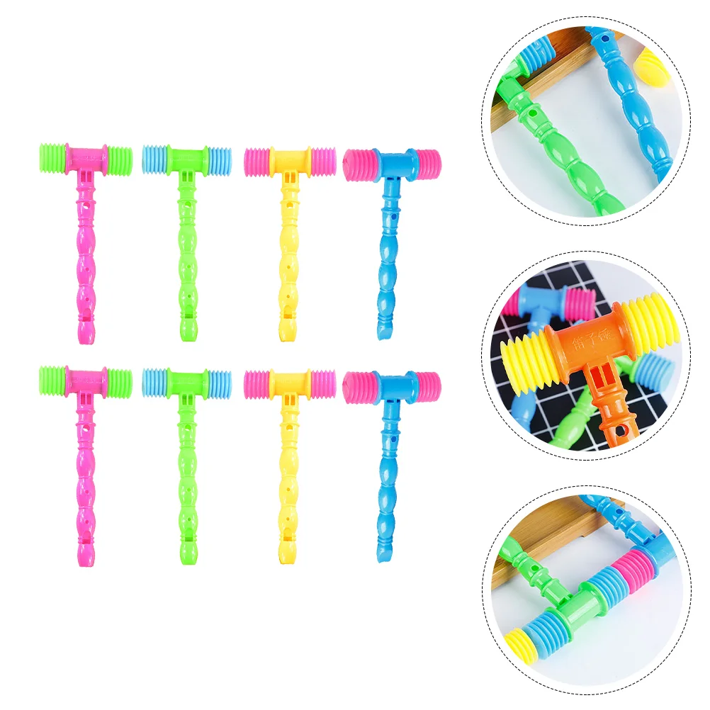 

8 Pcs Inflatable Flute Hammer Child The Gift Toys for Toddler Pvc Kids Knocking