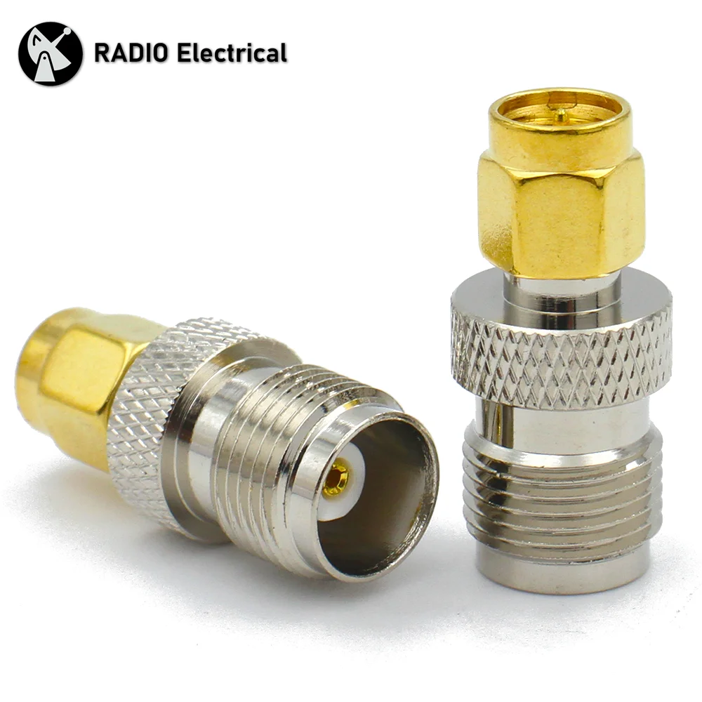 

Adapter Connector TNC Female to SMA Male Straight RF COAXIAL Connector 50ohm Wire Terminals for mobile communication equipment