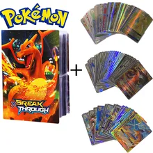 

Pokemon Card Book Anime Game Card Collection Book English GX Battle Cards 240 Pieces Charizard Pikachu Album Toys Gifts for Chil