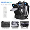 Mark Ryden Men Mochila Escolar Office Back Pack Waterproof School Bag Smart USB Other Anti Theft Laptop Backpacks Bag 4