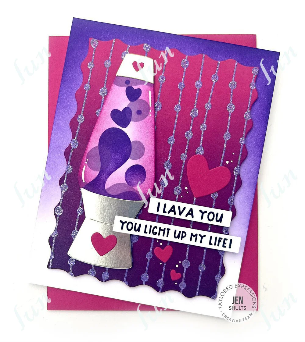 스웨터 날씨 사랑 셰이커 다이 실리콘 스탬프 DIY 발렌타인 커팅 스텐실 엠보싱 스크랩북 사진 앨범 공예