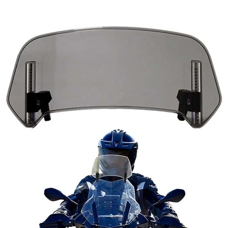 

Scooter Windshield Universal Windshield Extension Sturdy For Motorcycles Easy Installation Windshield Supplies For Ebikes