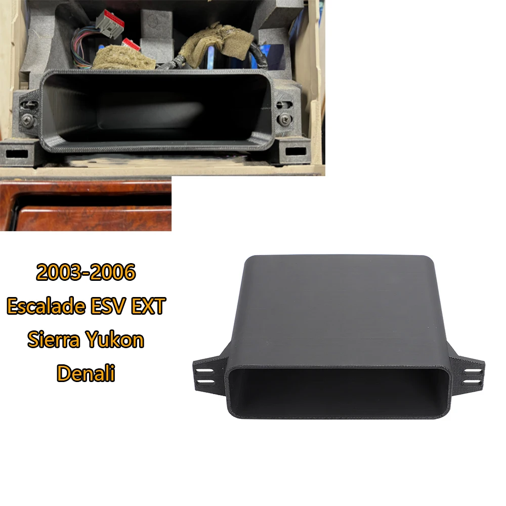 2003-2006 Escalade Esv Ext Sierra Yukon Denali Cd Changer Pocket Storage Cubby