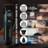 Hair Clippers for Men Professional 5 in 1 Cord/Cordless Beard Nose Ear Body Grooming Kit Hair Clipper Trimmer with Smart Charge 3