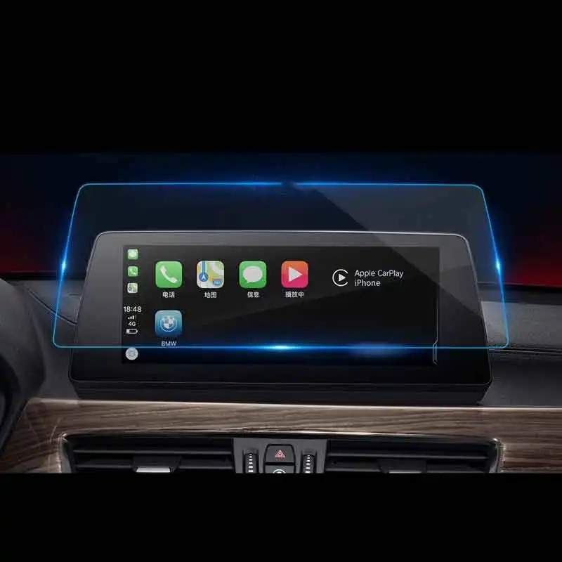 

Tempered glass protective film For BMW X1 F48 2020 10.25 inch GPS navigation film LCD screen Automotive interior Tempered glass
