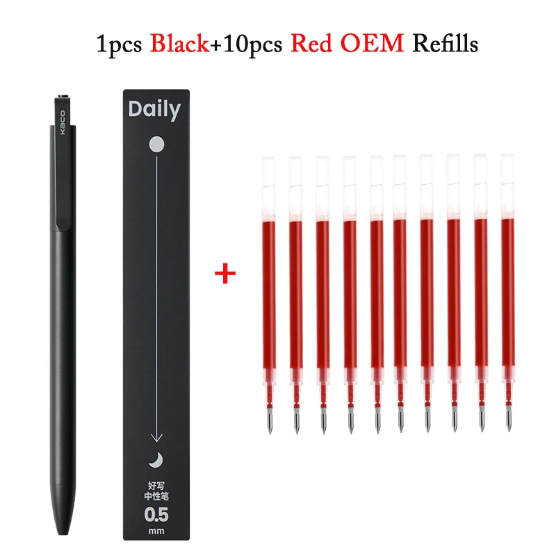 1Black 10 Red OEM