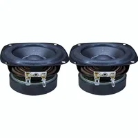 3 Inch Subwoofer Speaker 4 ohm 10W Germany S& H3 Long Stroke Bass Loudspeaker For Home Theater Audio DIY Parts 2PCS 1