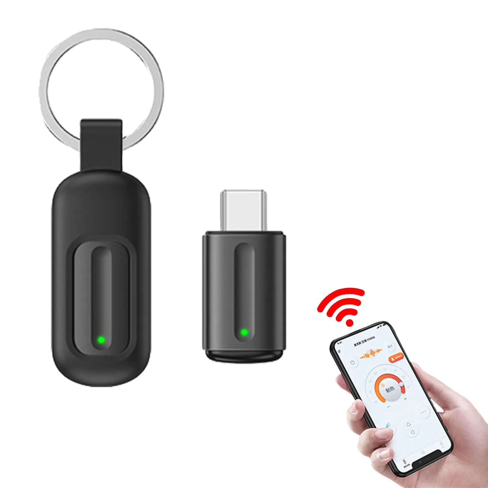 

Mini Smart IR Remote Controller Adapter Mobile Phone Infrareds Transmitter Adapter Type CUSB Interface Smart App Control