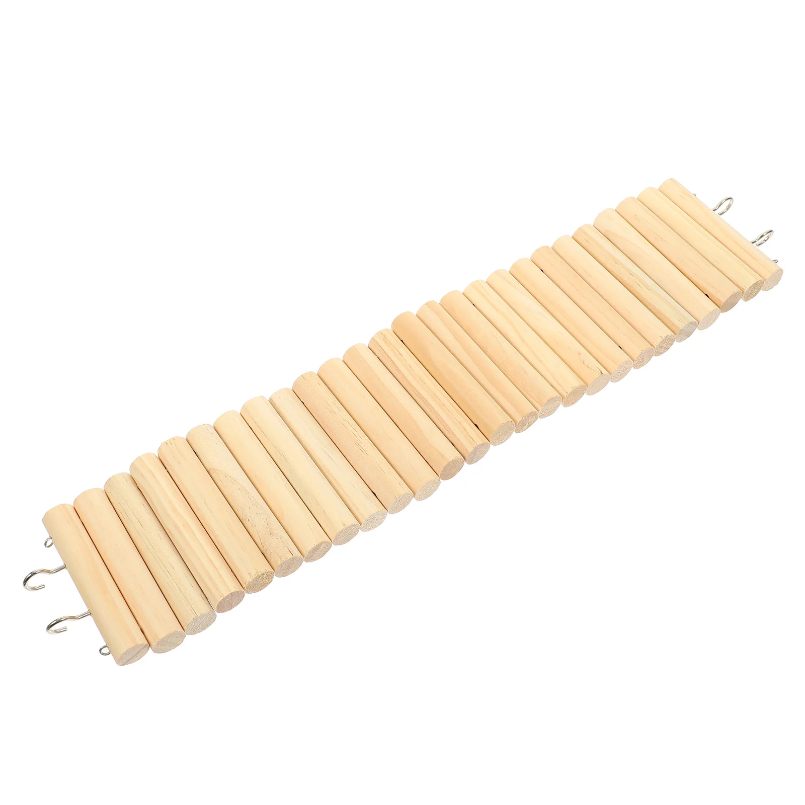 

Pet Chew Chew Toys Ornament Toy Wooden Pet Cage Climbing Rat Ladder Hideout Toy Ornament for Guinea Pig Small Pet Cage Bird