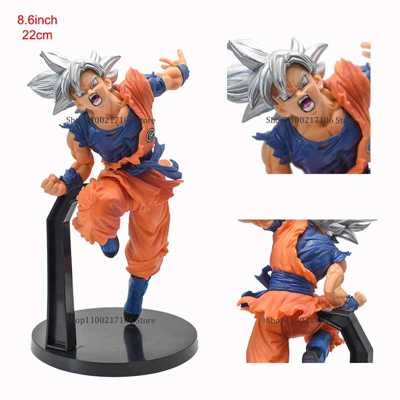 Anime Dragon Ball Z Figura GK Saiyan Son Goku Irmão Burdock Raditz Turles  DBZ Ação PVC