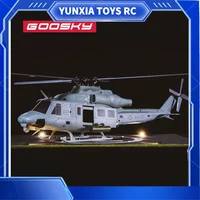 Gutian E2 simulation aircraft model 3D special effects for remote control helicopter UH-1Y Venom helicopter model gift toy 1