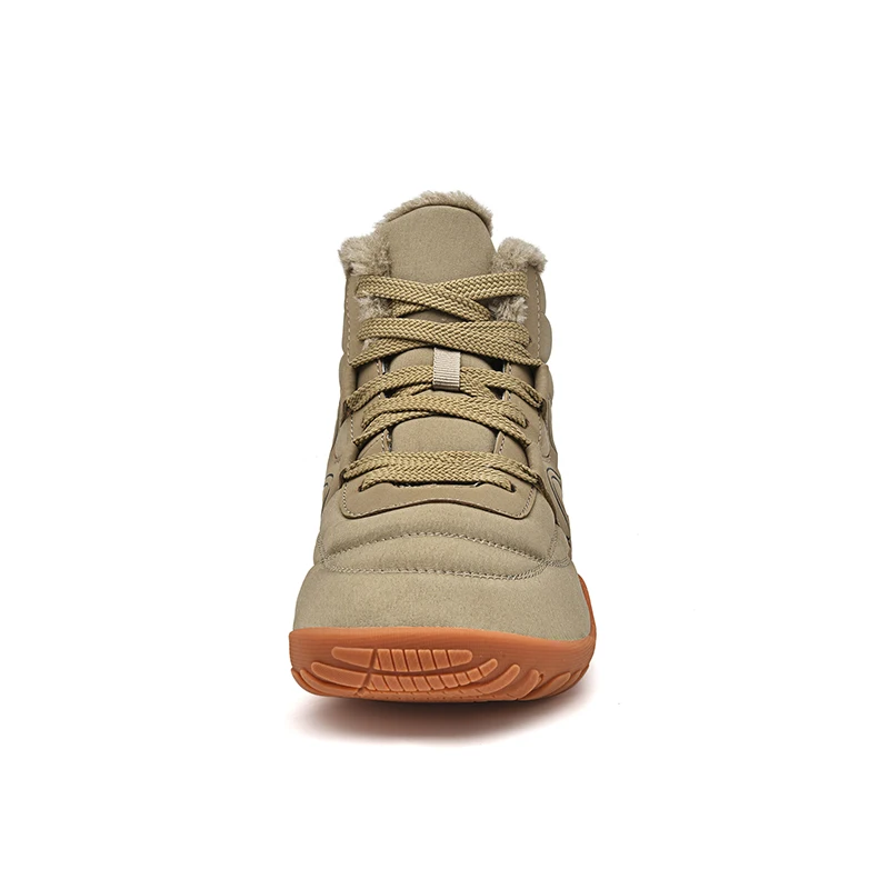 New Winter Boots For Men Snow BareFoot Outdoor Non-slip Warm Fur Casual Sneakers Plus Size Lightweight Ankle Boots Hiking Shoes