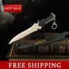 18CM Resident Evil Leon Scott Kennedy Weapon Combat Tactical Knife Game Periphery Full Metal Model Collectible Ornaments Boy Toy 1