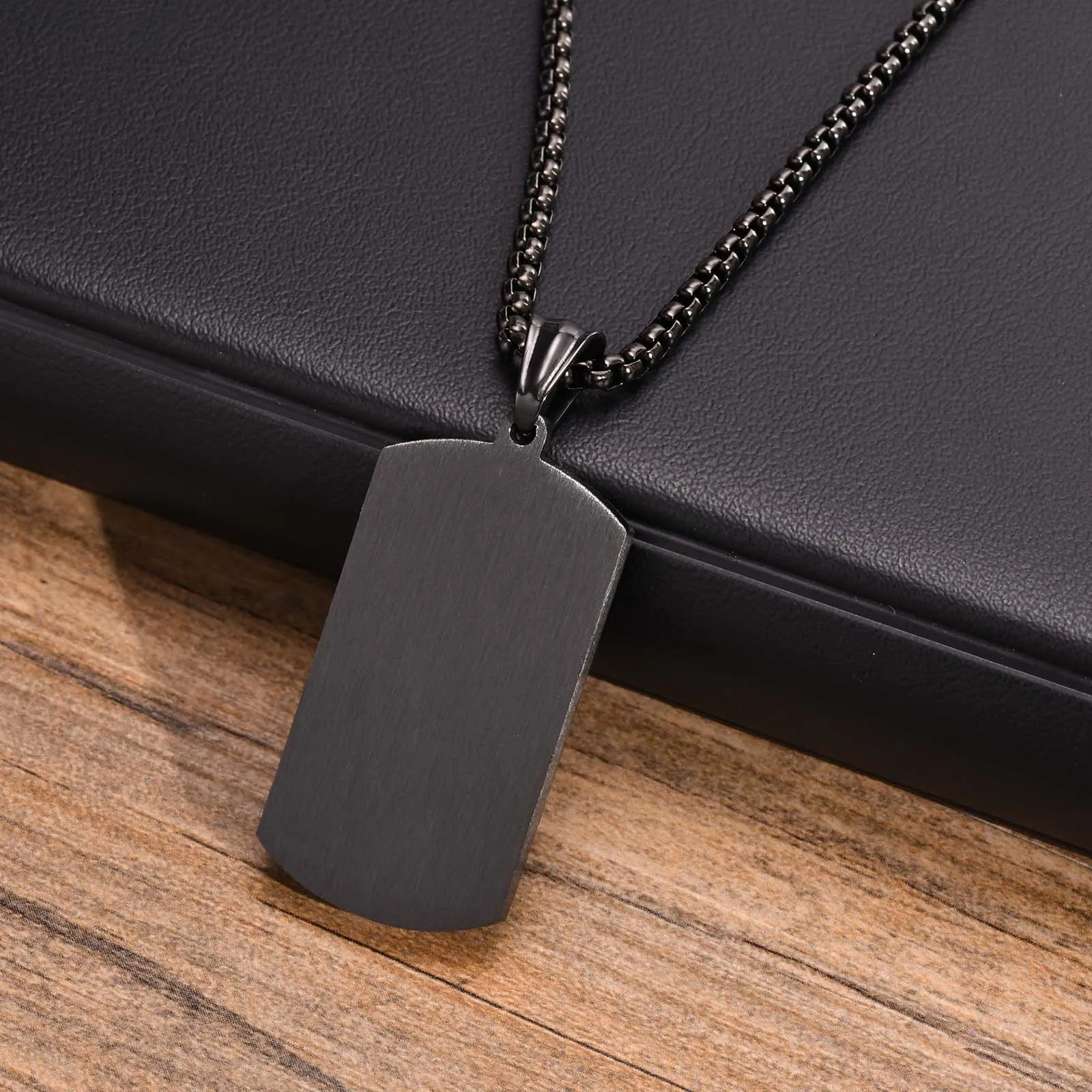 KnSam Catena Uomo In Acciaio Inox - 75 Cm, Larghezza 5 Mm - Collana Lunga Argento - Gioiello Minimal - 2