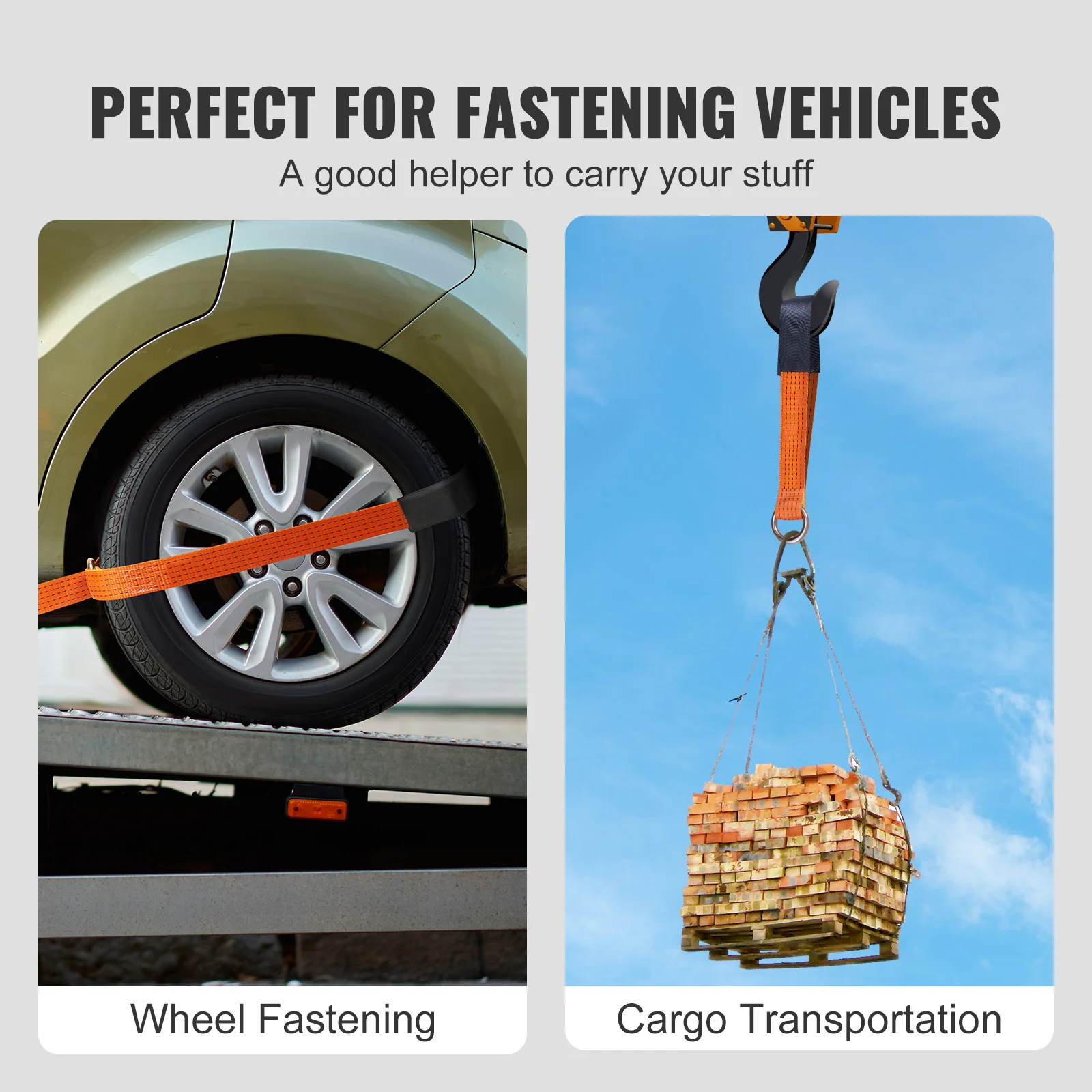 Heavy Duty Ratchet Straps 6