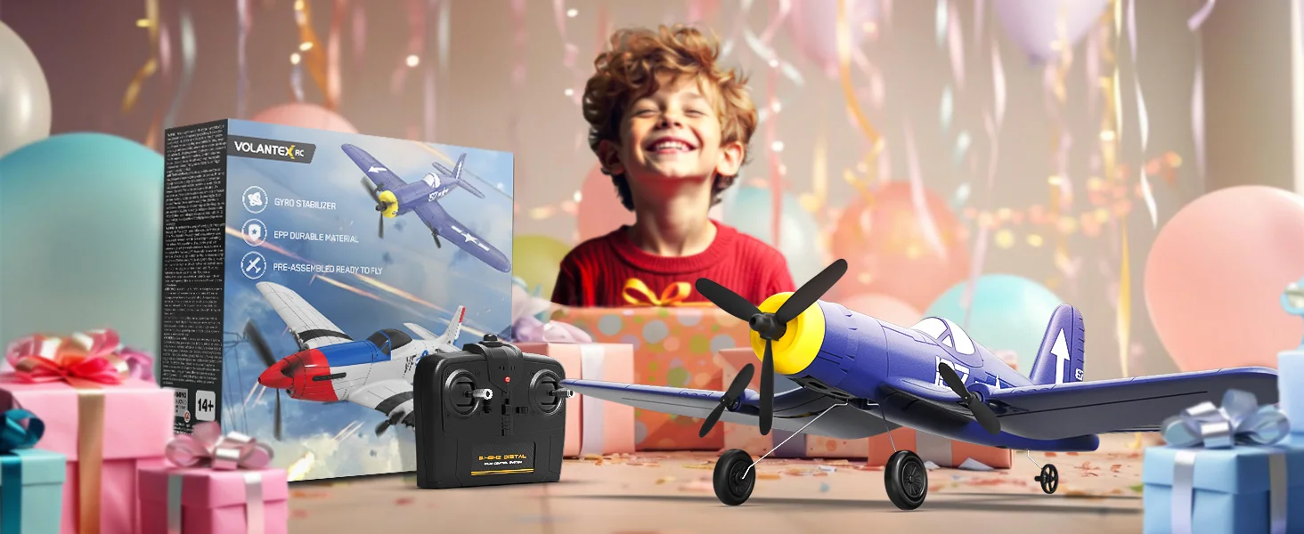 Volantexrc f4u corsair rc flygplan jaktplan epp skumglidflygplan_voghion.com