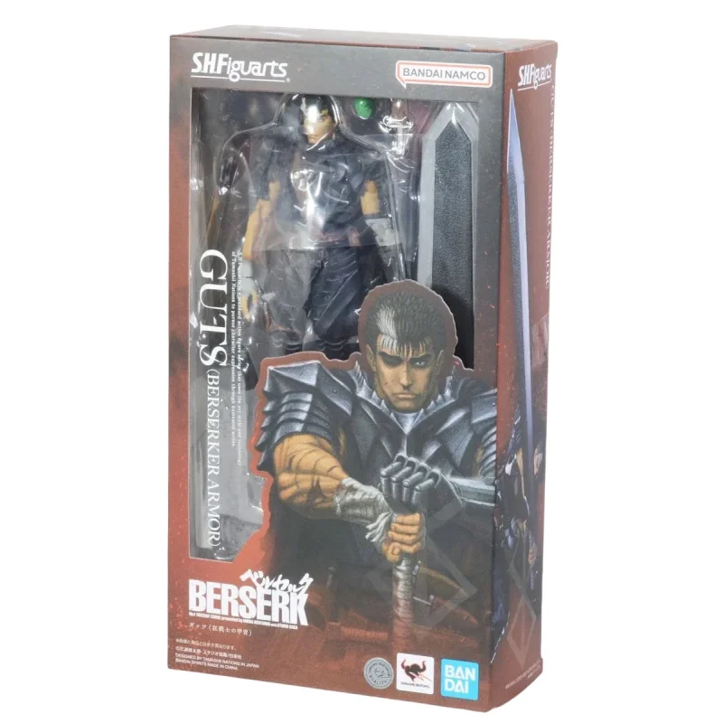 

SHF Berserk Action Figure Guts Figuras Toys Anime Bandai Shfiguarts Manga Figurine 15cm PVC Collection Model Gift for Children