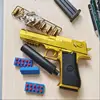Shell Ejecting Pistol Toy Gun Educational Toy Airsoft Foam Soft Bullet Blaster Children Birthday Giftfor Kids Boys Adults 2