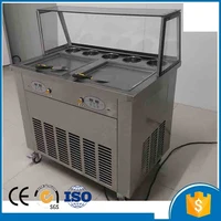 free air ship to your home 2017 ice cream roll freezers temperature control CE 110V 220V fried ice cream machine thai ice maker 2
