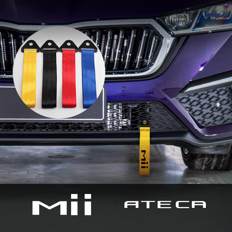 Paraurti Per Auto Per Seat Ateca Mii Logo Vz5 Fr Racing Flag Accessorio Decorativo Per Funi