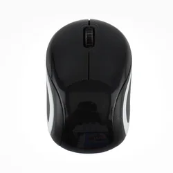 Compact Wireless Mouse - Lightweight, Portable, and Easy Plug - and - Play (Black)