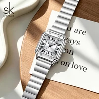 Shengke Top Brand Women's Quartz Watches Classic Design Ladies Wristwatches New Fashion Style Female Best Gifts Clock 4
