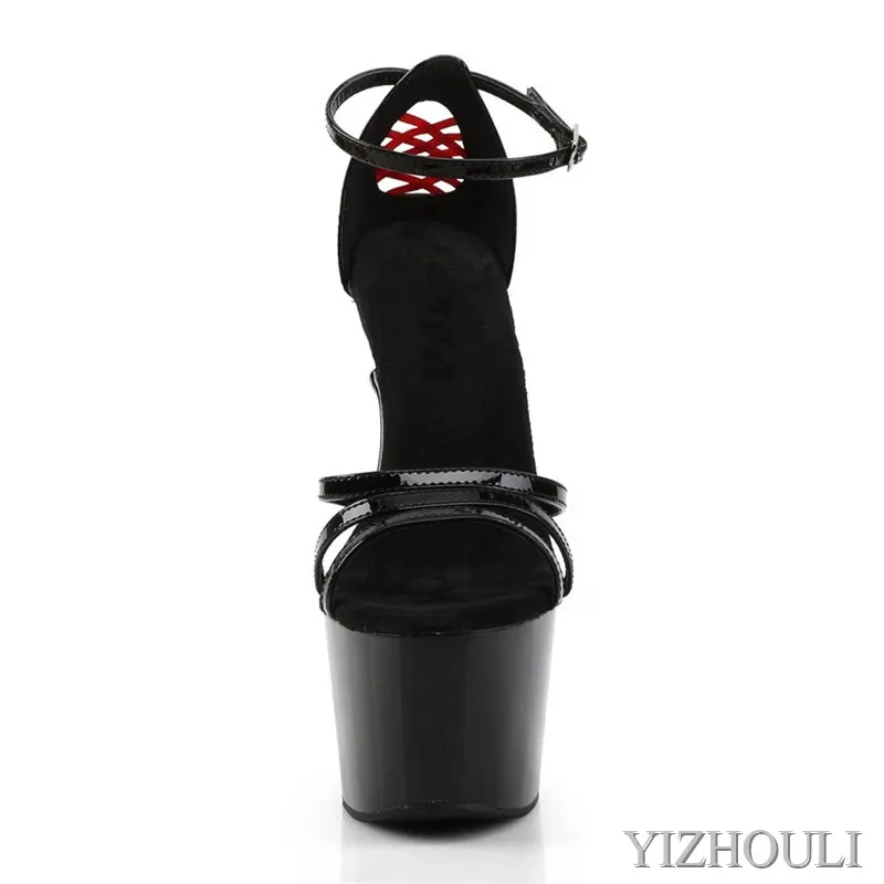17cm stiletto heels for ladies, Roman-style party sandals, summer pole dance sexy with thin soles dance shoes