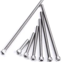 M3 M4 M5 M6 M8 M10 L 50-200 มม.304 สแตนเลสสตีลฟันหัวถ้วยซ็อกเก็ตซ็อกเก็ตหกเหลี่ยมสกรูขยายสกรู 1-10 ชิ้น 4