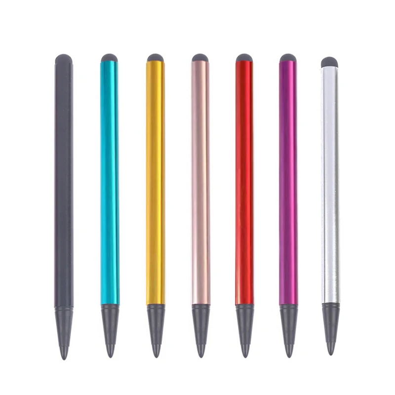 

2 In 1 Capacitive Pen Touch Screen Stylus Pencil For Tablet Cell Phone PC Tablet Accessories Tablet Pen
