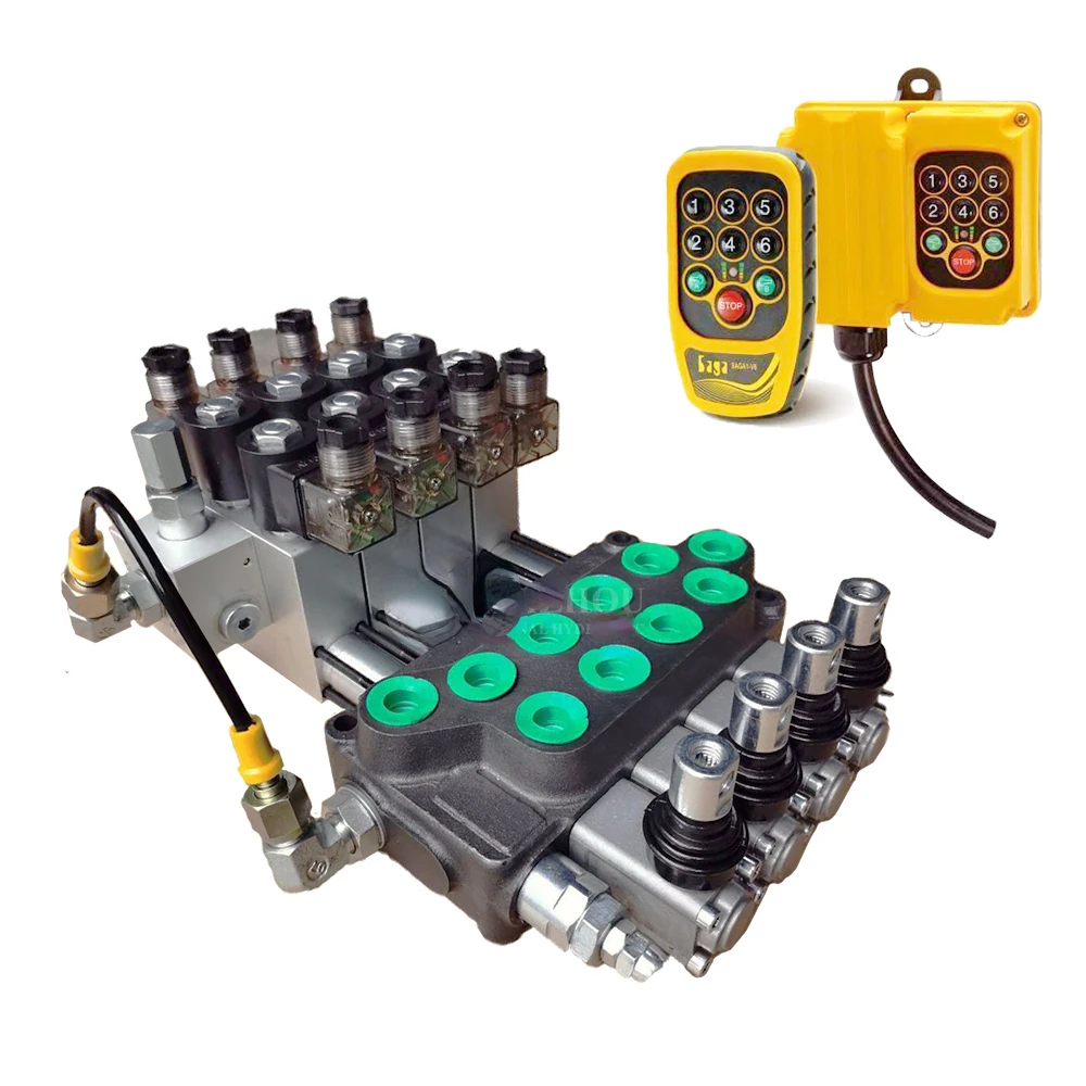 Directional Control Remote Valve Hydraulic Hydraulic Joystick Remote