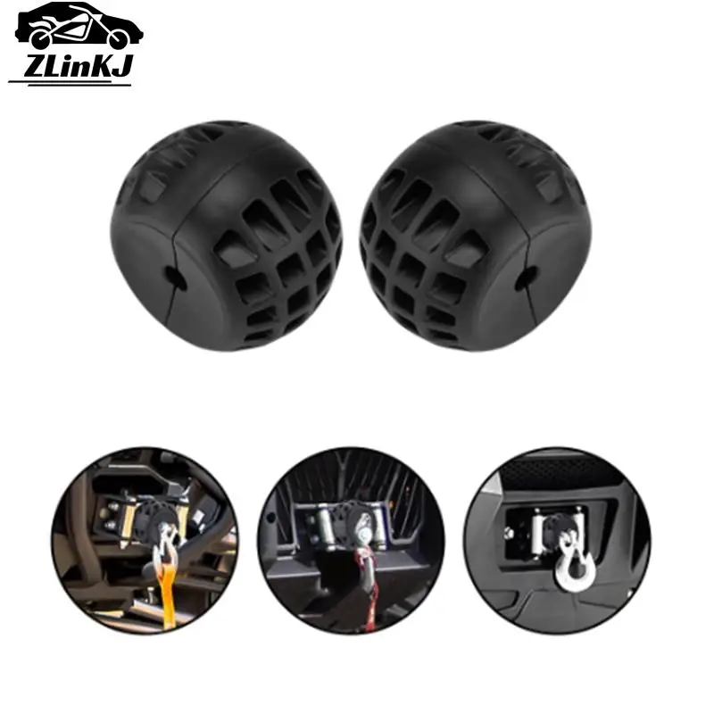 8mm Trachea positioning ball Winch Guard Cable Stop ATV UTV Commander Hook Line Save Stopper