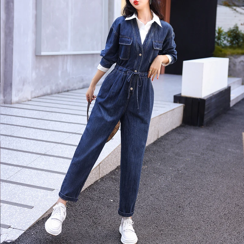 Denim Jumpsuits and rompers for Women