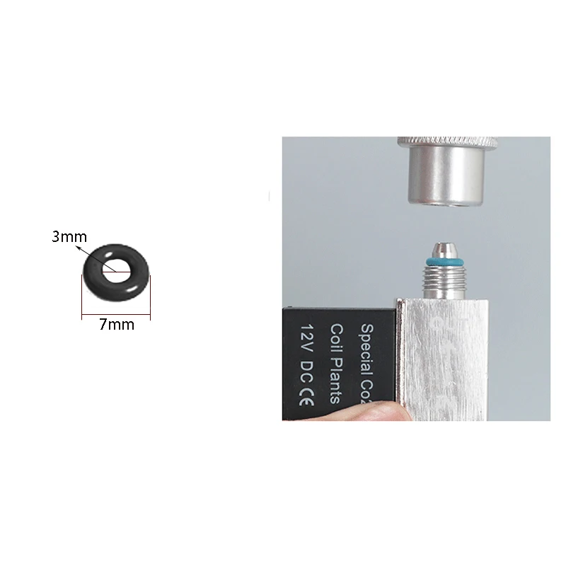 Co2 accessories ZRDR Aquarium rubber O-ring CO2 cylinder generator Bubble counter Solenoid valve Regulator fish tank CO2 accessories