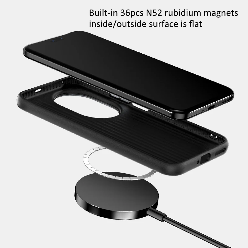 Magnetic Magsafe Phone Case with Fashionable Distinctive Design for Huawei Nova 14 Series