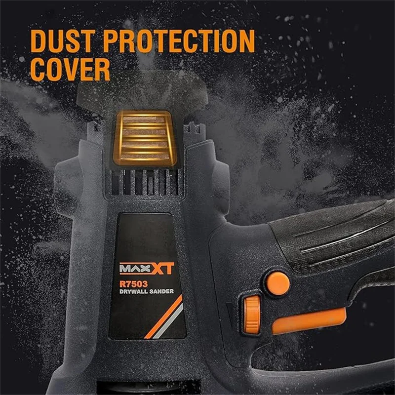 MAXXT Drywall Sander,Real Self-Vacuum System,LED Light,Telescopic - View #10
