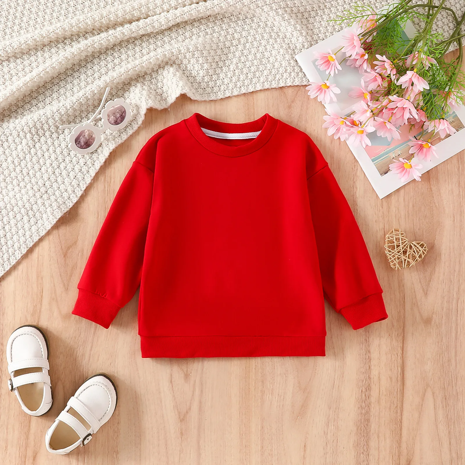 

Fleece Jacket 2t Kids Toddler Baby Girls Spring Autumn Solid Long Sleeve Hoodie Clothing