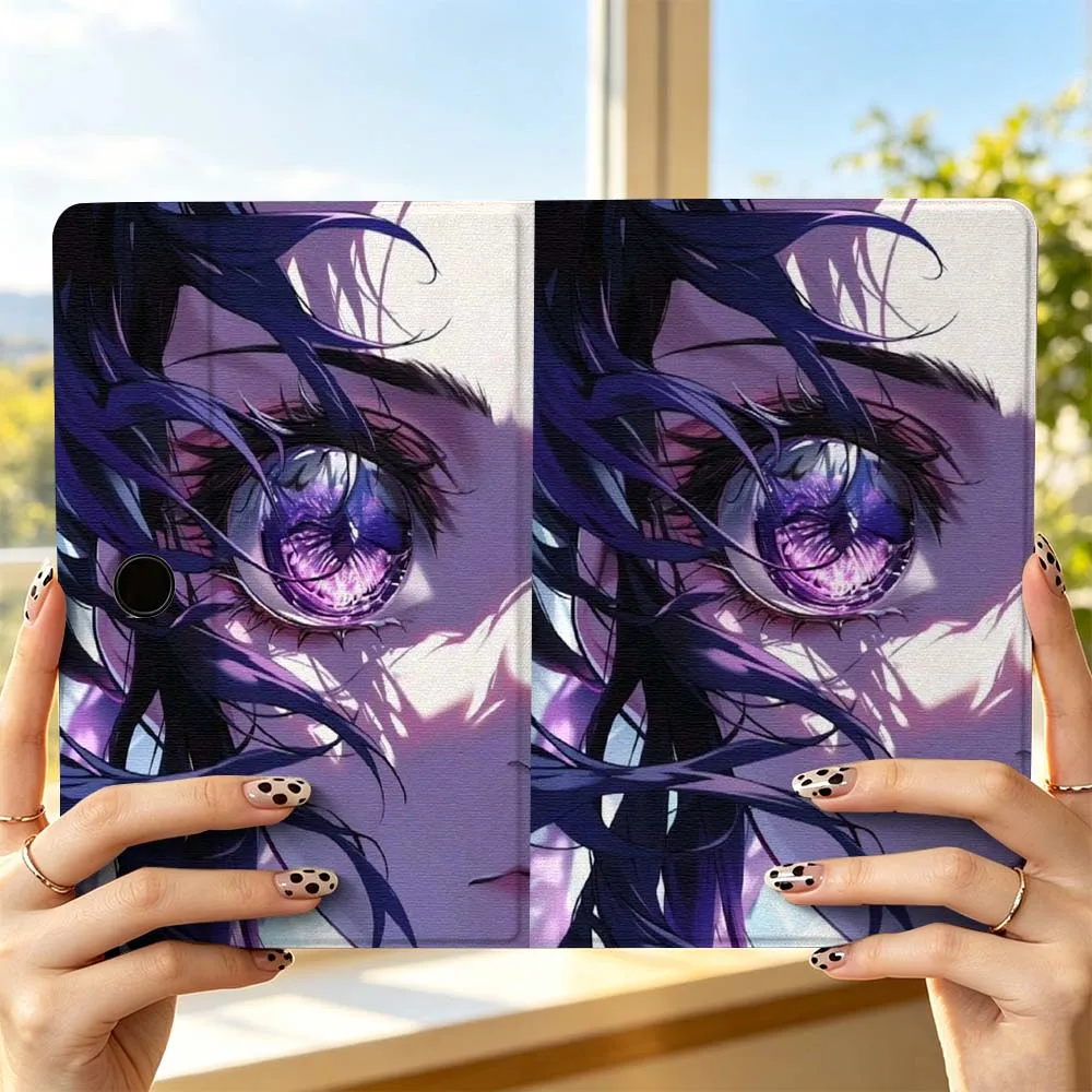 Anime Butterfly Eye Soft Tablet Case, 11-13 Inch