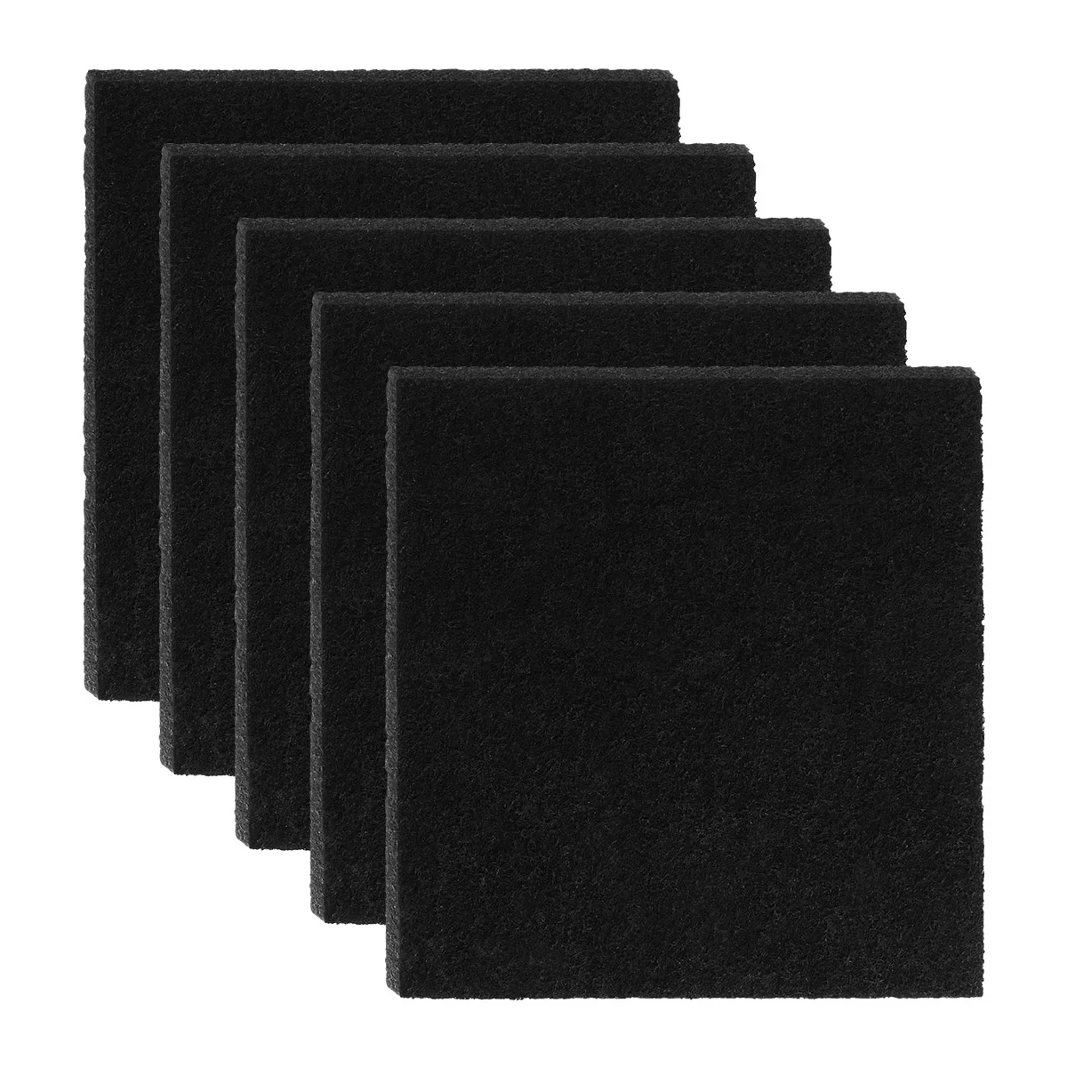 

POPETPOP 8PCS Carbon Filters Cat Litter Boxes Filters Replacement Filters for Cat Litter Boxes Odor Control (Black)