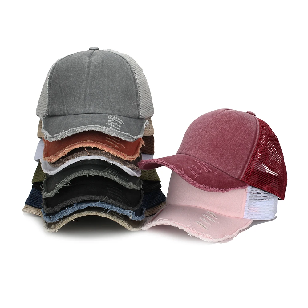 

NIXHIT Retro Mesh Visor Men's Cap Women Baseball Caps For Men Travel Sport Running Fishing Hiking Men's Hat Trucker Dropshipping
