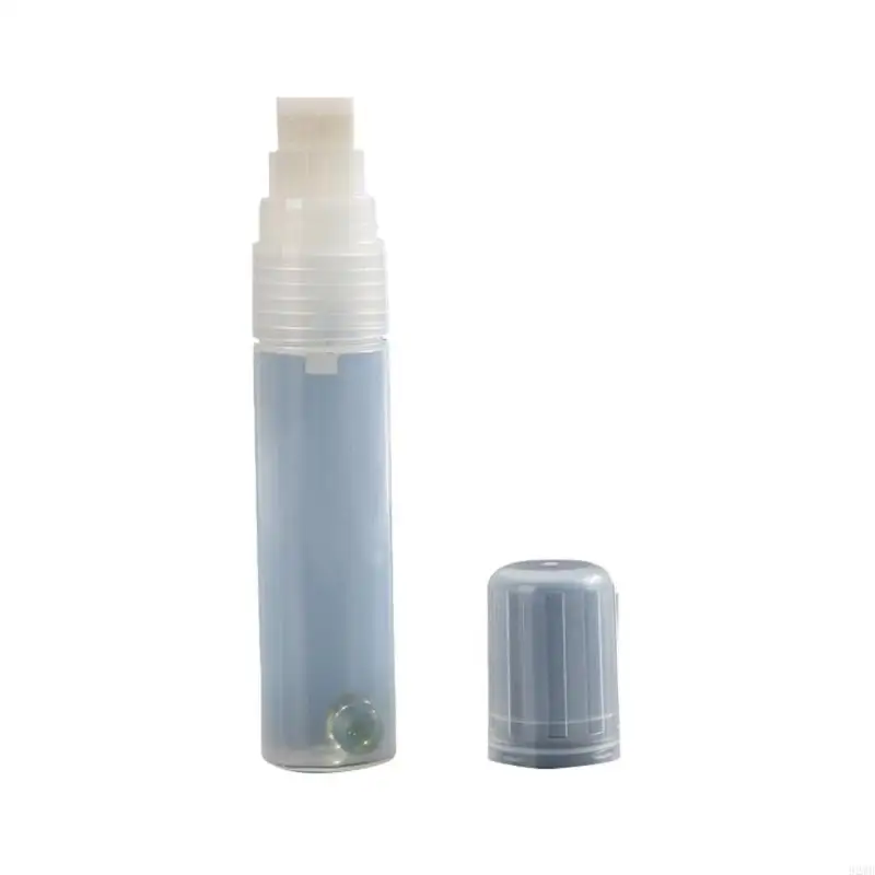 92MB 2 PCS/SET 빈 페인트 마커 설정 15mm 플랫 헤드 리필 가능한 페인트 펜
