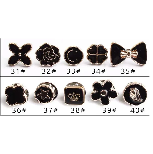 10pcs Black mix