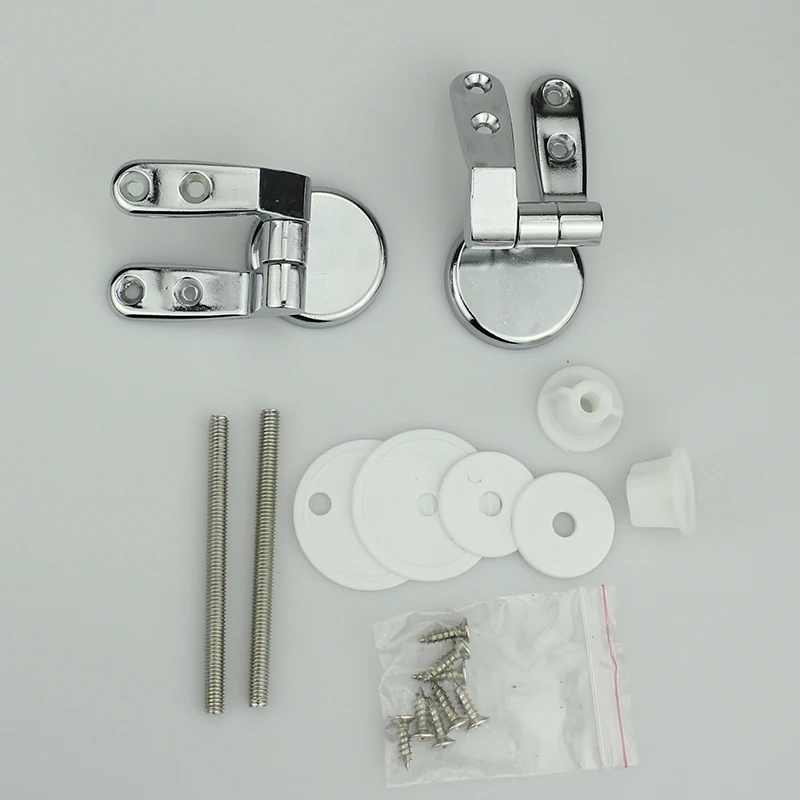 Stainless Steel Seat Hinge flush toilet cover mounting connector toilet lid hinge mounting fittings Replacement Parts WJ916 toilet seat accessories toilet hinge replacement