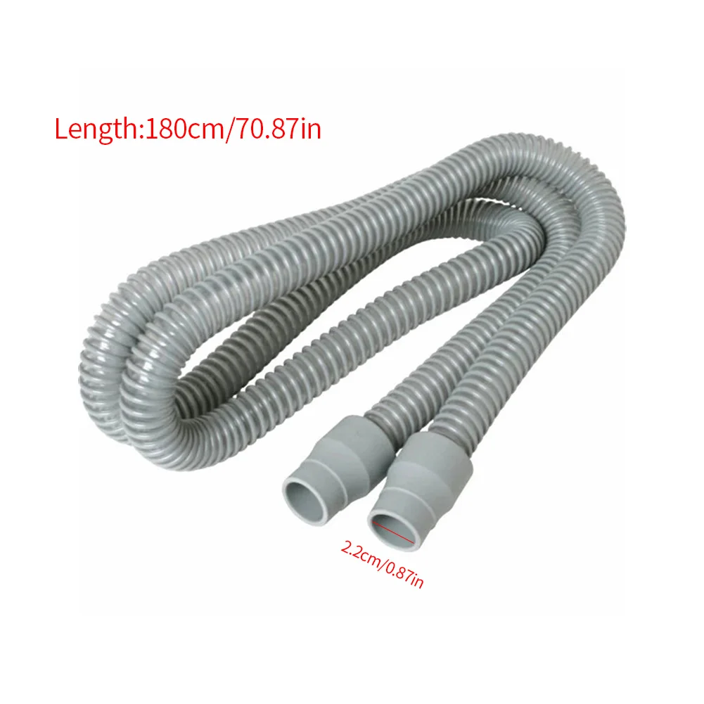 Description Picture 5 of item1PC Flexible Hose Pipe Connect 180cm CPAP Tube With CPAP And Breathing Mask CPAP Apparatus For Sleep Apnea Snoring Shrink Tubing