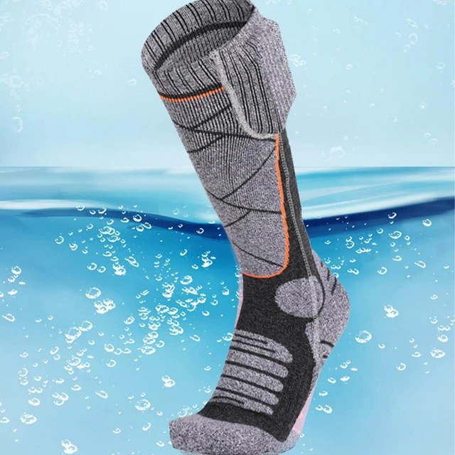 Chaussettes chauffantes électriques Batterie rechargeable  Chaussettes  chauffantes Hommes Femmes Batterie-Hiver-Aliexpress