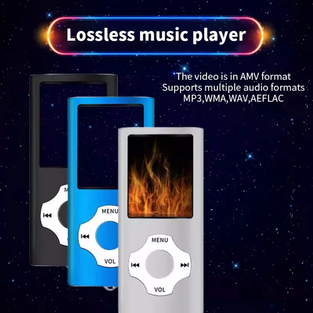 Portable Multifunctional HIFI Audio Player with FM Radio and E-Book Reader