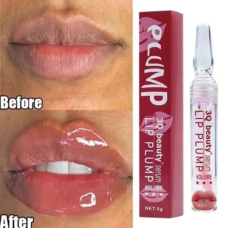 Lip Plump Serum Instant Volumising Essential Oil Increase Lip Elasticity Reduce Fine Lines Repair Nourish Sexy Beauty Lip Care 2