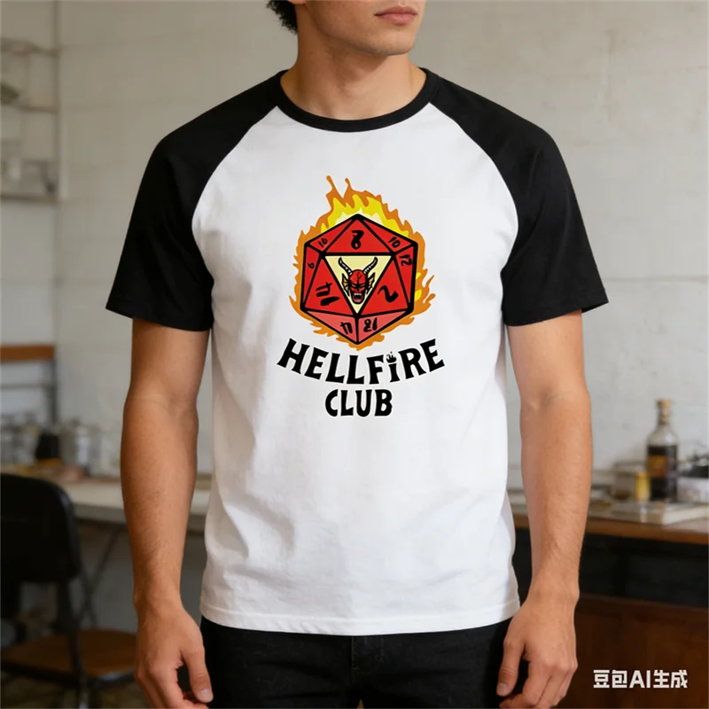 Hellfire Club T-Shirt Men | Devil Graphic Print Tee Sb6d7e6d541d84e66987374044625413aK