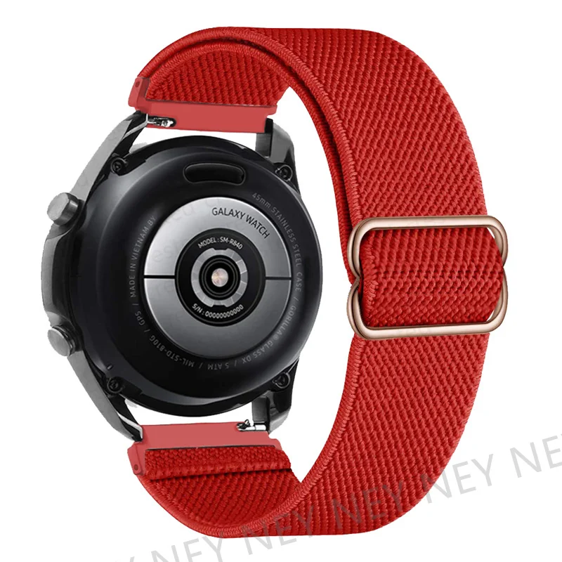 Bohemian Shiny Elastic Watch Strap – Universal 20mm/22mm Band