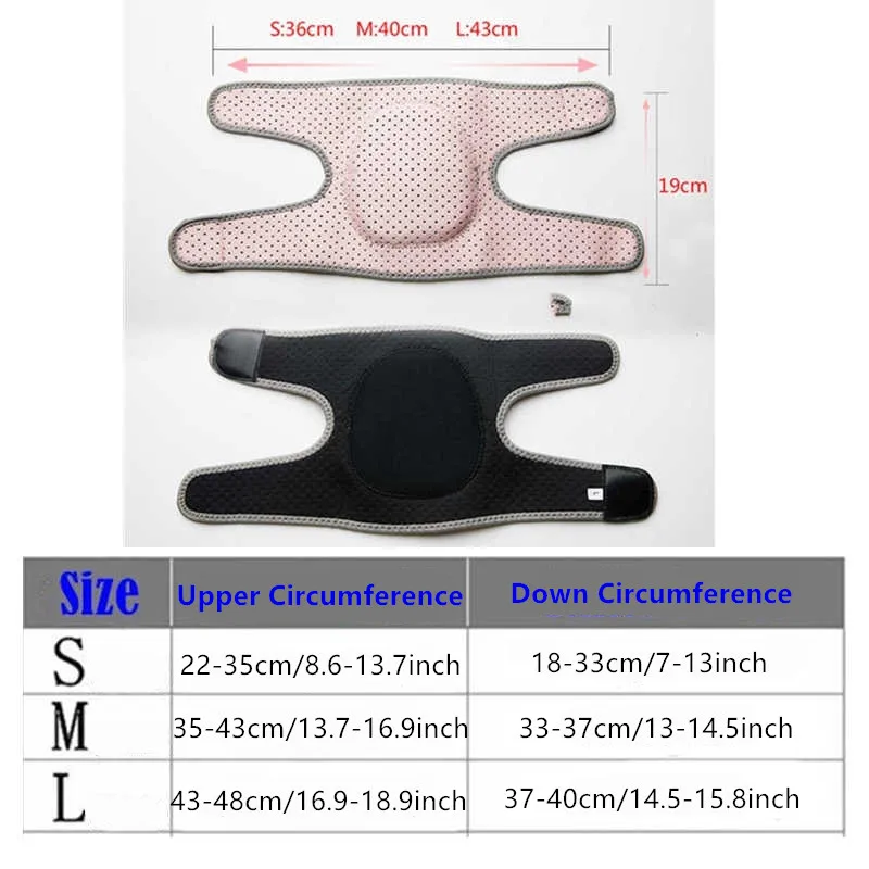 1Pair Women Kids Knee Pads Dance Yoga Tennis Knee Support Brace Sport Gym Kneepad Children Workout Padded Sponge Knee Protection